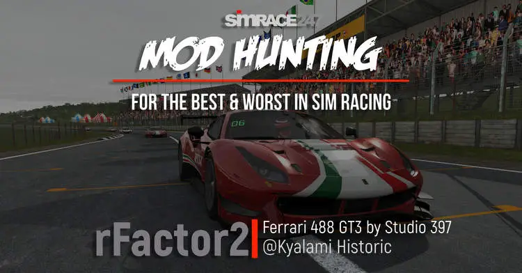 Mod Hunting: Ferrari 488 GT3 released for rFactor 2