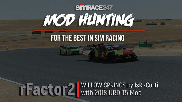 rFactor 2 mods First drive Willow Springs free track 