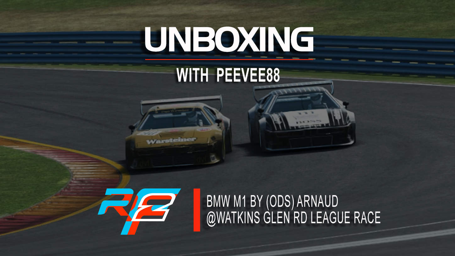 UNBOXING: Love at First Revs rFactor 2 BMW M1 Mod