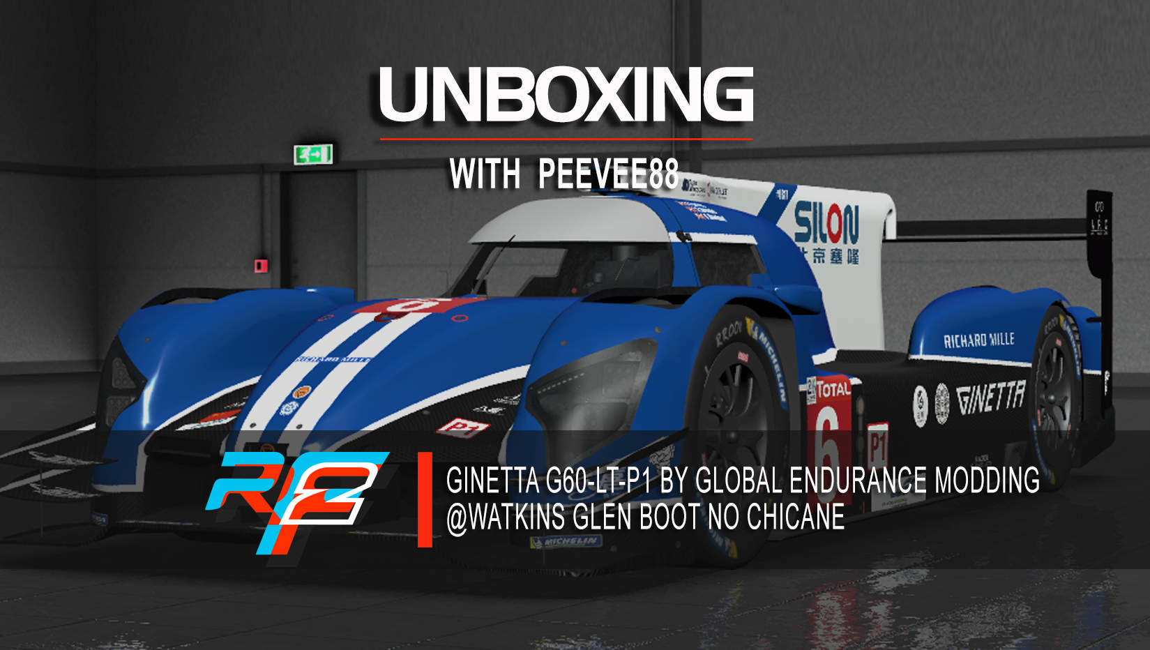 UNBOXING: rFactor 2 Ginetta is how a virtual LMP1 should be