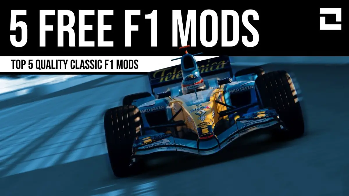 FREE F1 Car Mods for Assetto Corsa