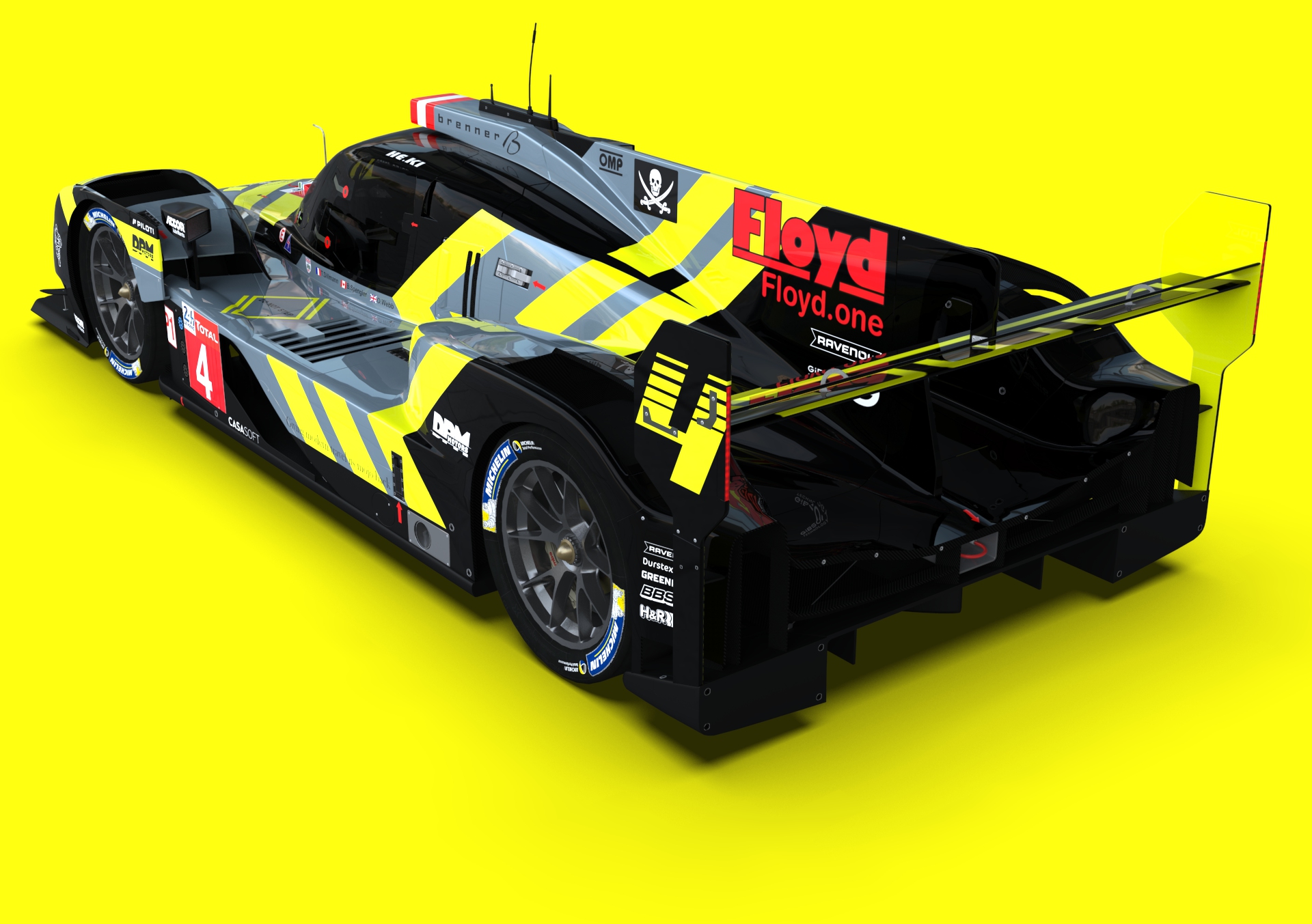 The Best LMP1 MOD ByKolles ENSO CLM P1/01 LMP1 for rFactor 2 3D is ready