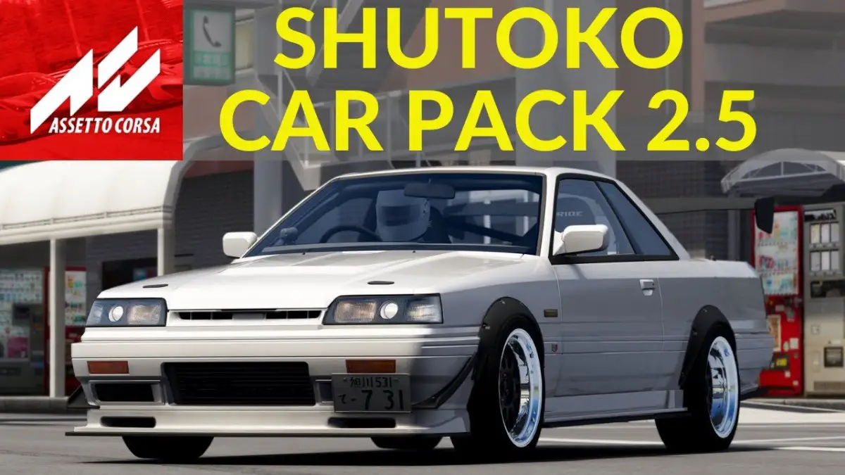 New Assetto Corsa Car mods Pack Shutoko Revival Project 2.5