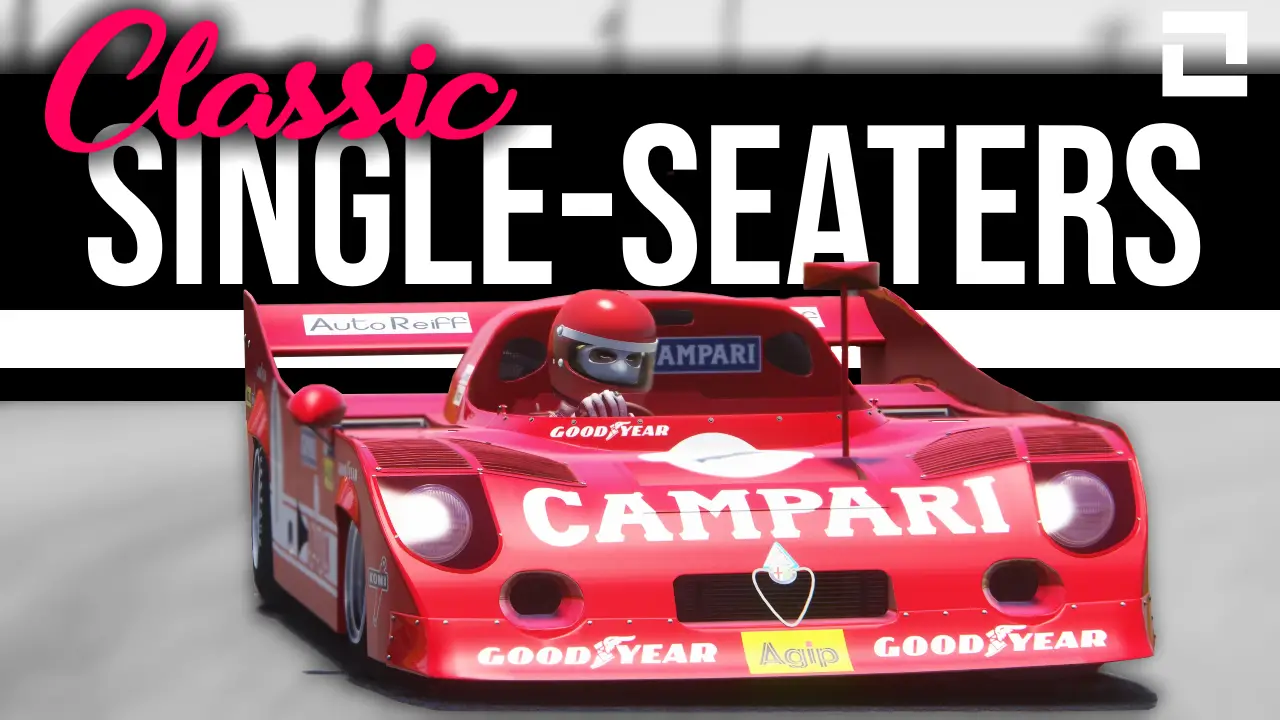 Single Seater Classic Race Cars for Assetto Corsa