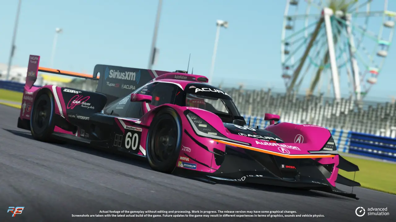 Acura ARX-05 DPi Mod For rFactor 2 Become A Test Driver