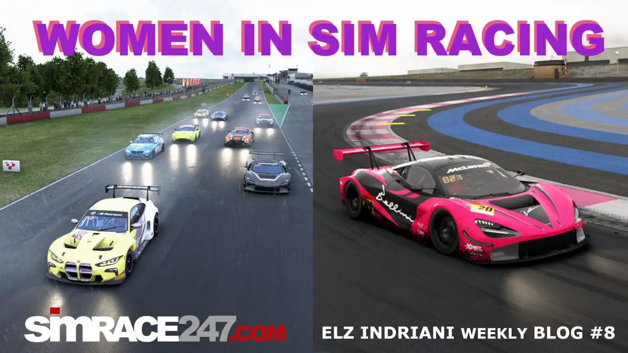Women In Sim Racing Eliza Indriani Blog #8