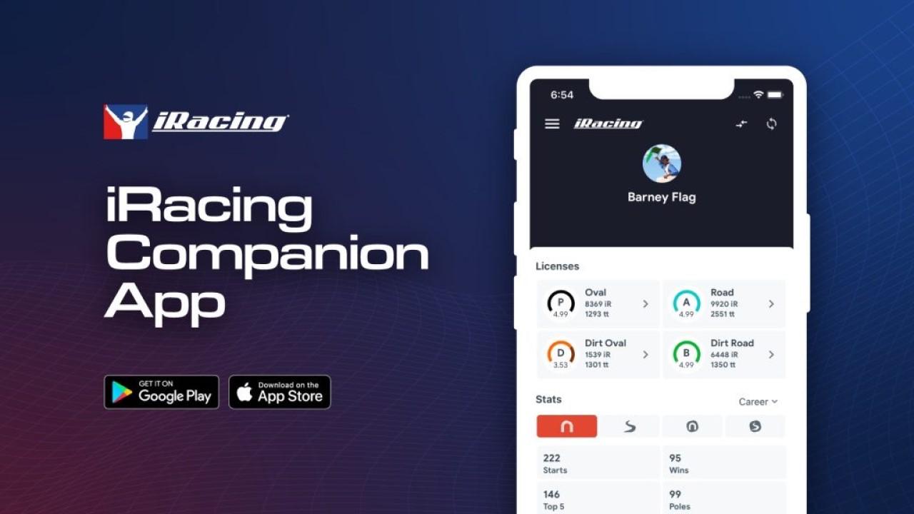 iRacing Companion App Is Now Available