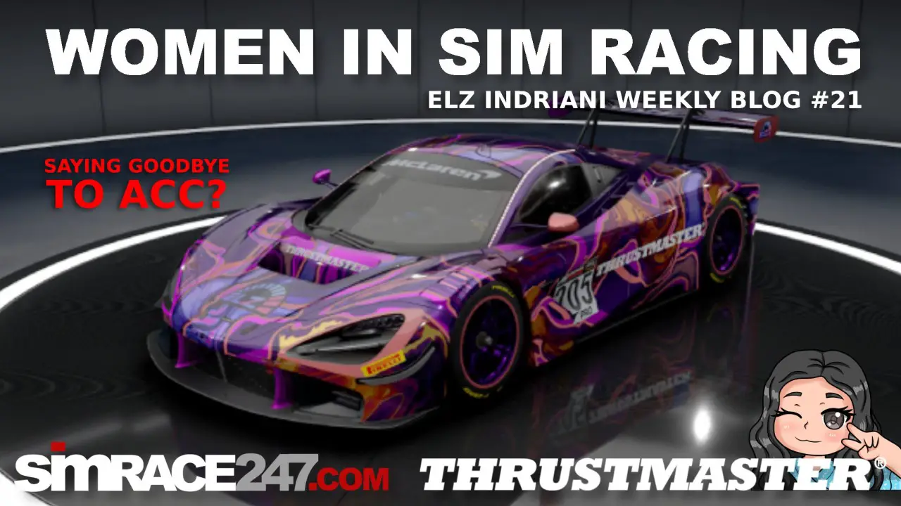 Women In Sim Racing Eliza Indriani Blog #21