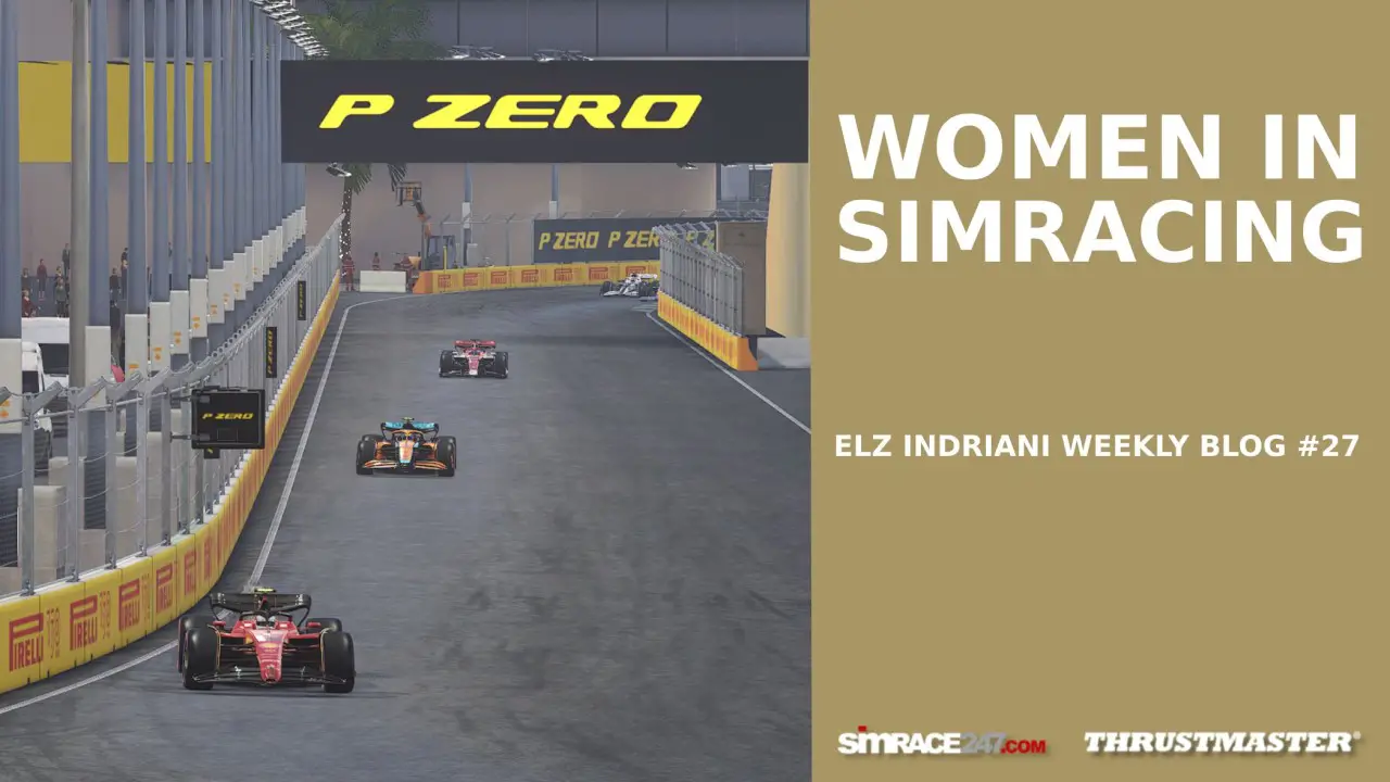 Women In Sim Racing Eliza Indriani Blog #27