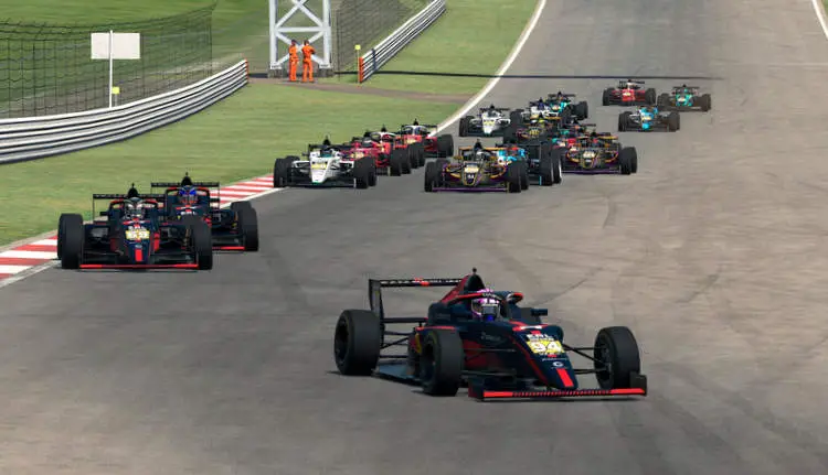 Apex Racing Team wins first event in the ERL Fall Cup on iRacing