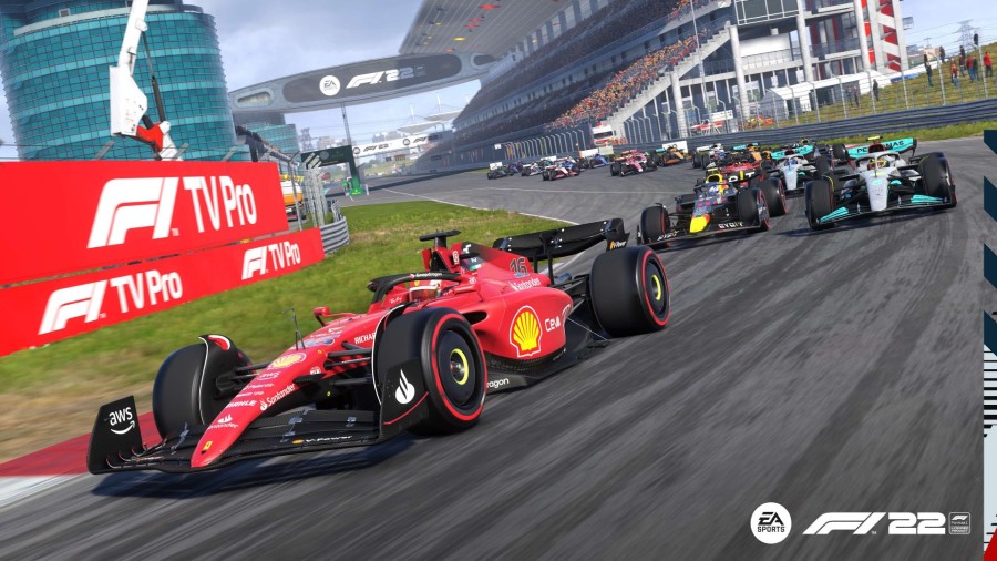F1 22 Free Update: Shanghai International Circuit & Ferrari Livery