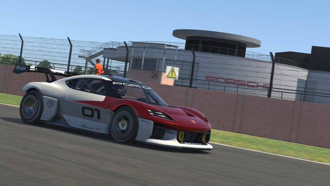 Porsche Mission R Becomes First Electric Car To Debut In iRacing