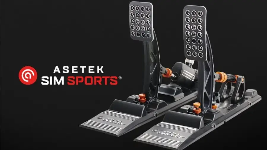 Asetek SimSports Unveils Invicta & Forte S-Series Individual Throttle & Brake Pedal Sets