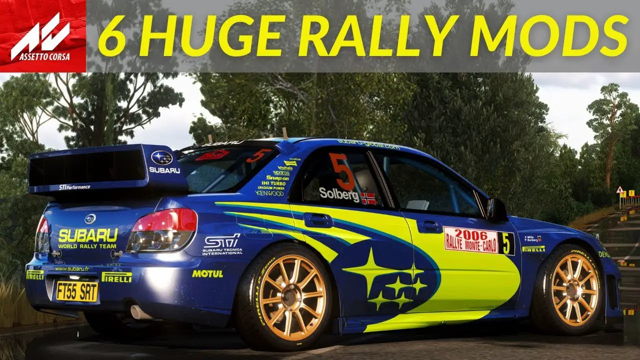 Awesome Assetto Corsa Rally Mods