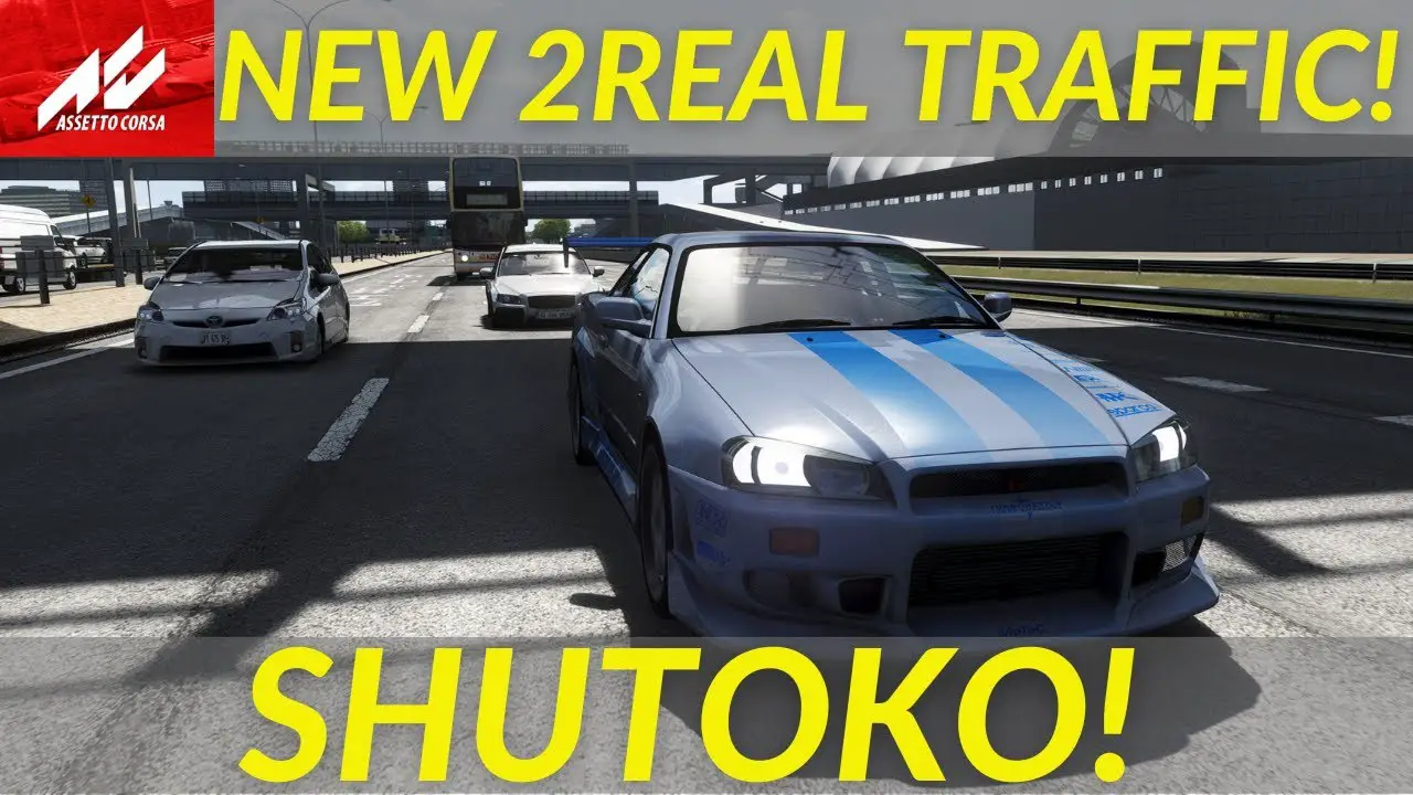 Massive Shutoko Tatsumi Traffic 2Real Assetto Corsa Mod