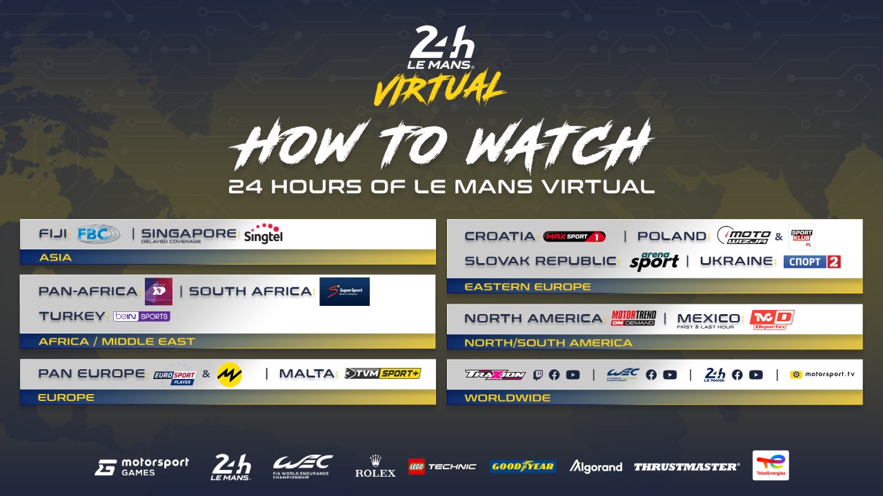 Race Day Le Mans Virtual 24HR