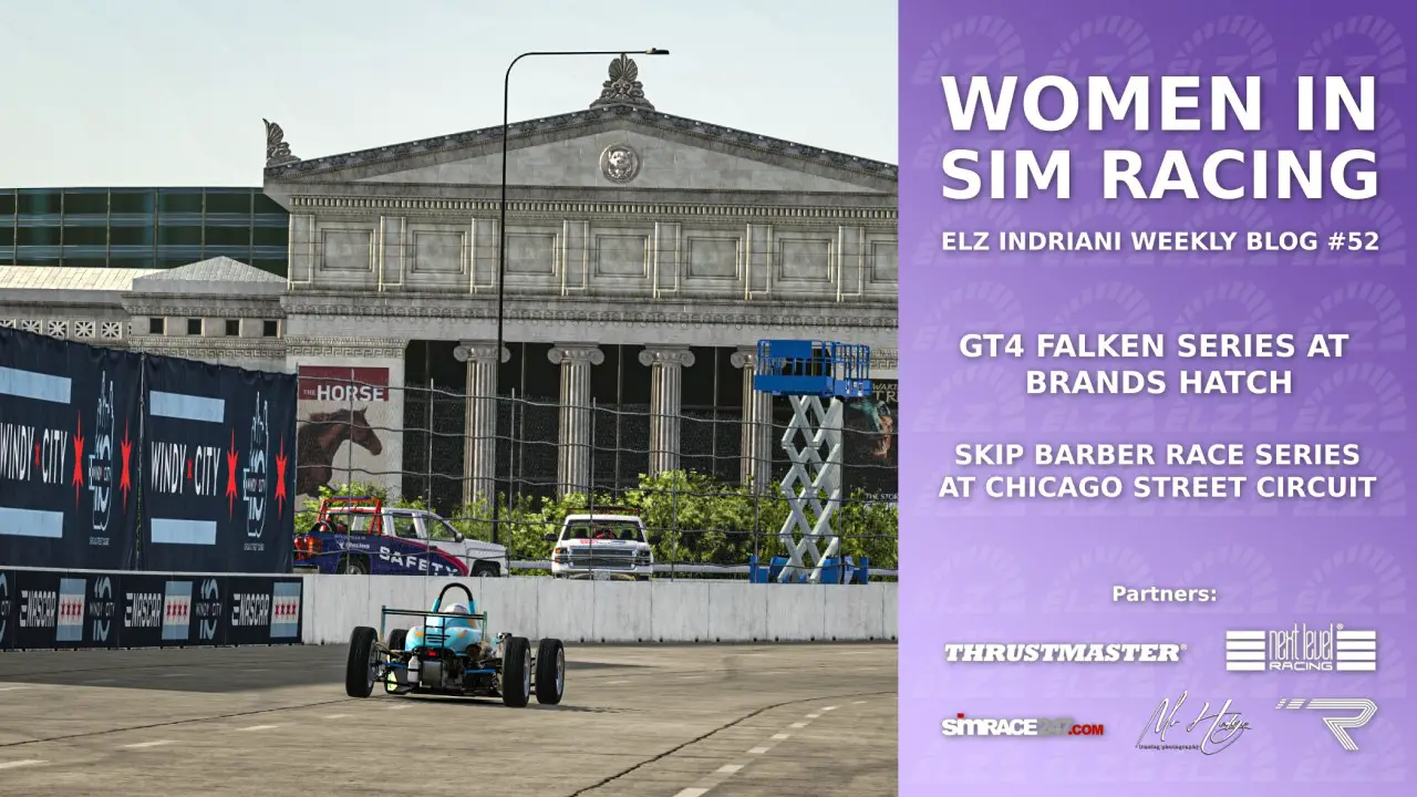 Women in Sim Racing 52nd! Blog Eliza Indriani