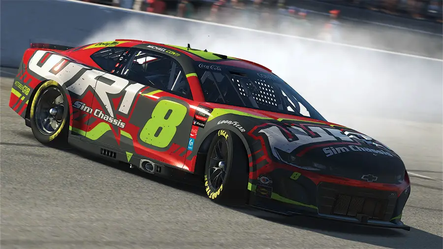 Conti Takes First Win of iRacing eNASCAR Retirement Tour at Milwaukee