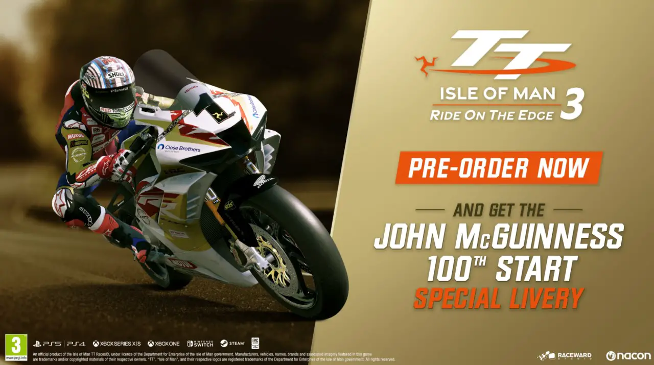 TT Isle of Man Ride on the Edge 3 Pre order Now