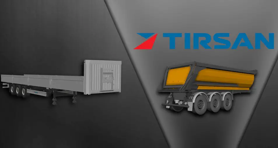 Euro Truck Simulator 2: TIRSAN High-Quality Trailers
