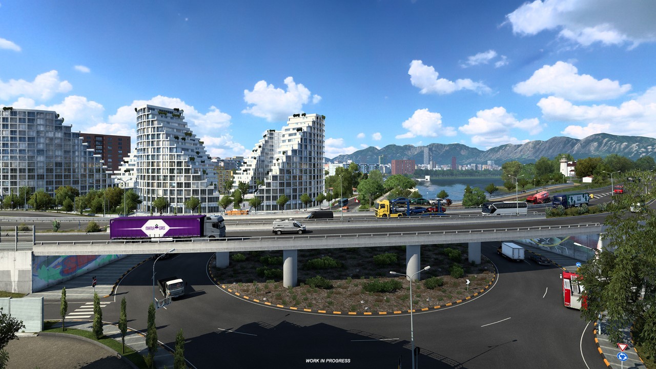 Euro Truck Simulator 2 Upcoming West Balkans DLC: The Big Cities