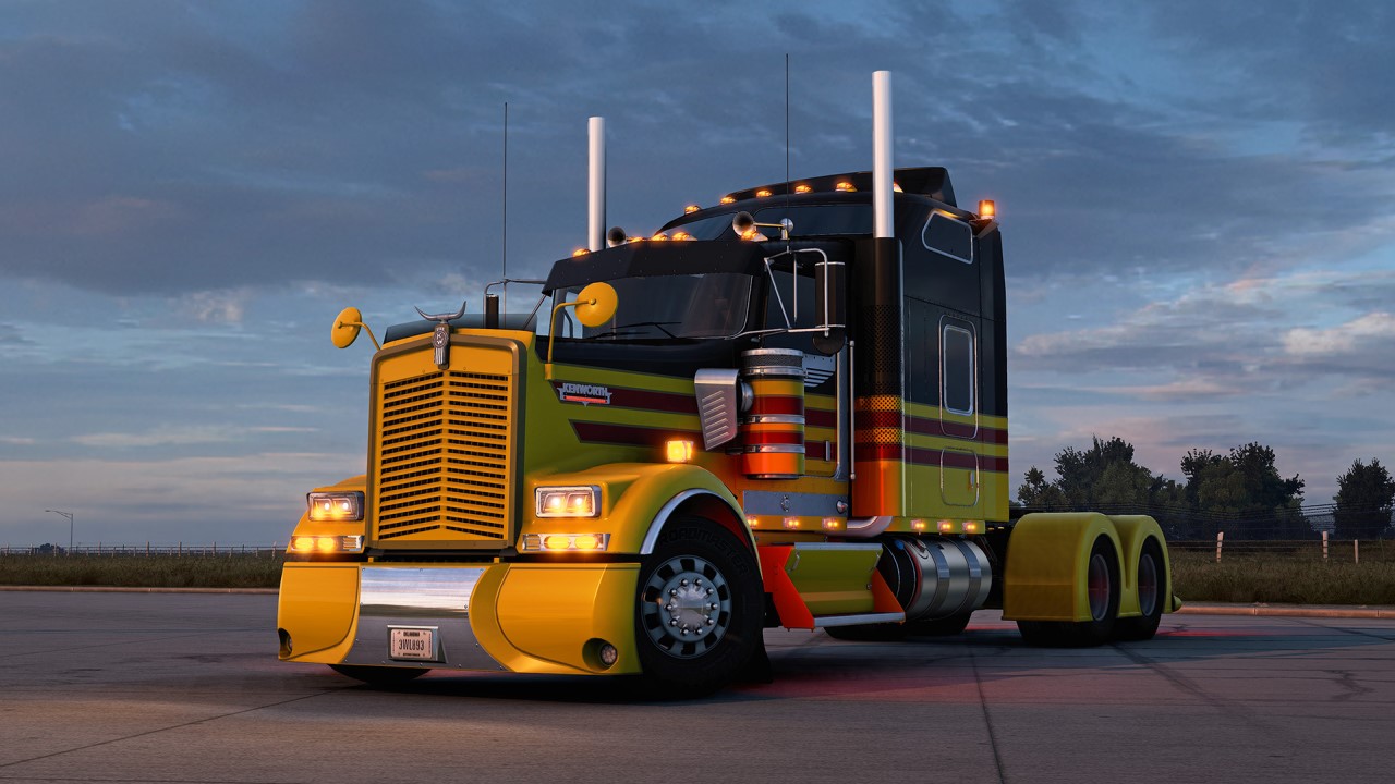 American Truck Simulator: Kenworth W900 Tuning Pack Out Now