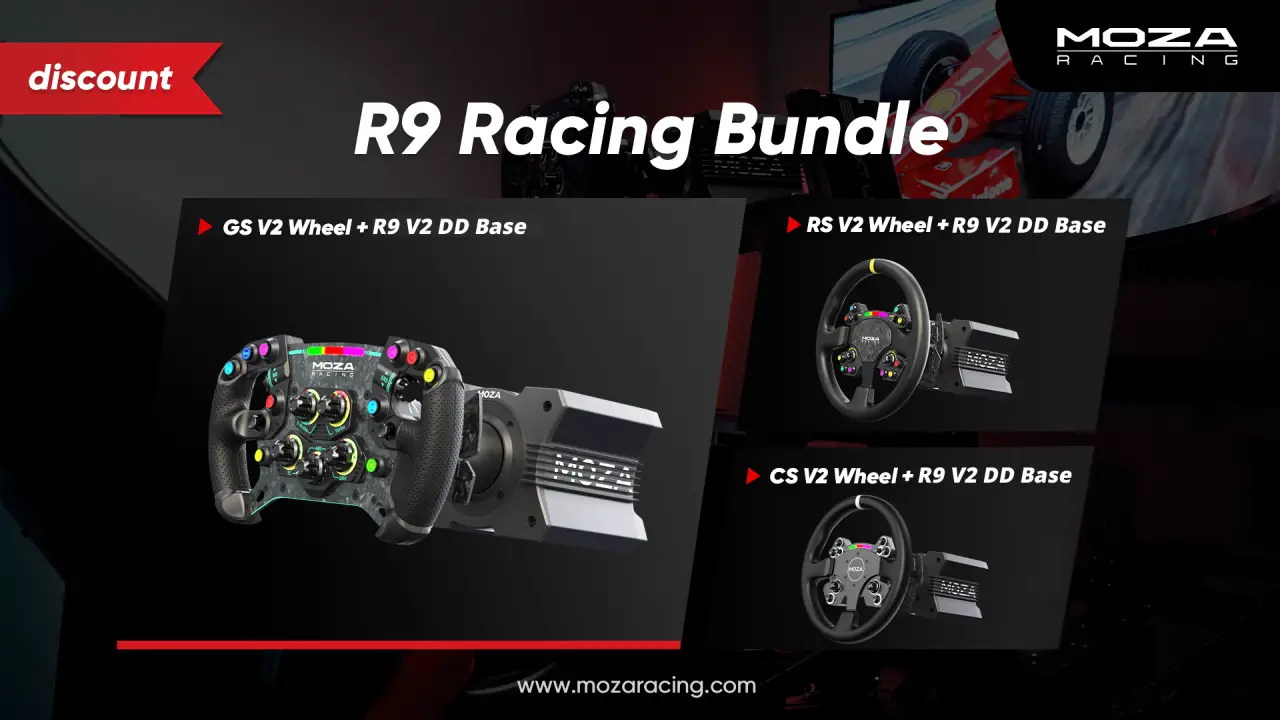 Revolutionize Your Sim Racing Experience with MOZA Exclusive Bundle Offer