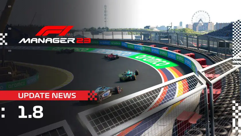 F1 Manager 2023 Update 1.8
