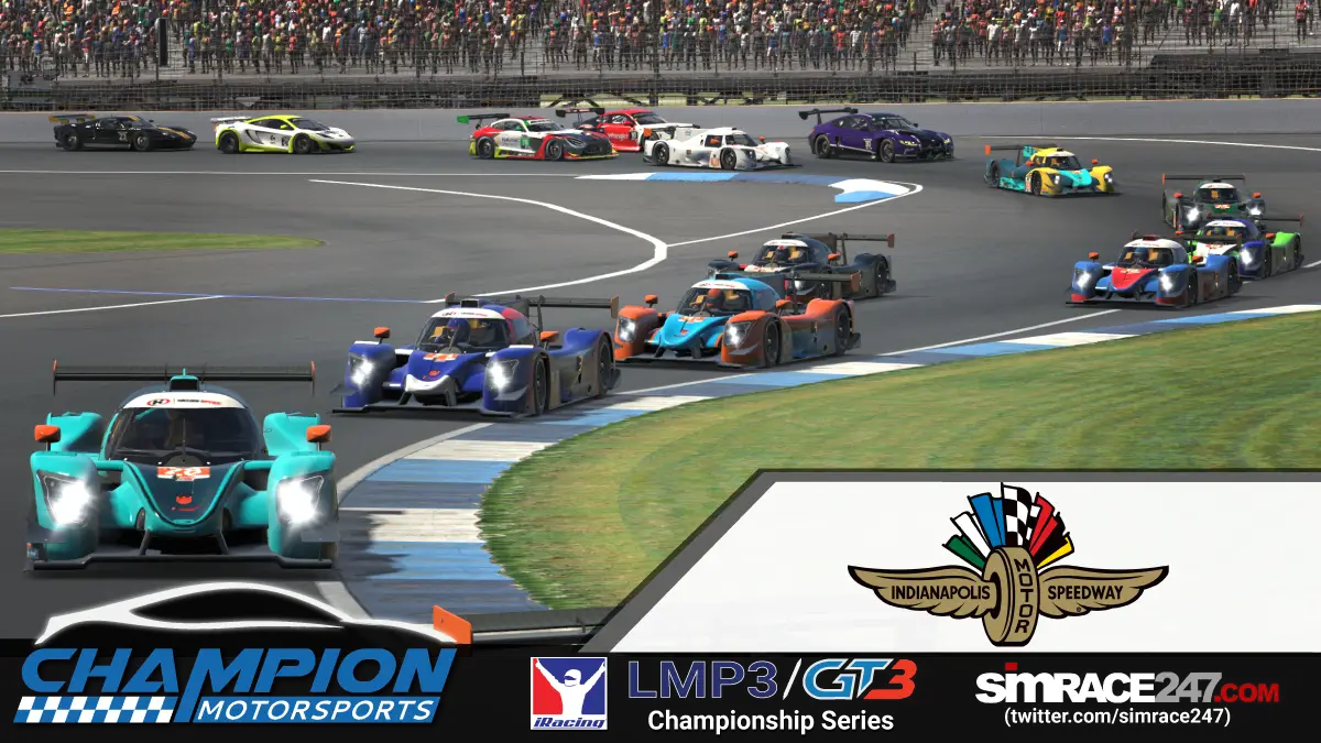 CMS LMP3/GT3 Championship iRacing Indianapolis