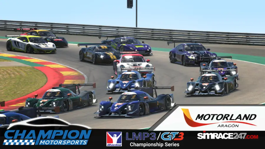 CMS LMP3/GT3 Championship iRacing at Motorland Aragon