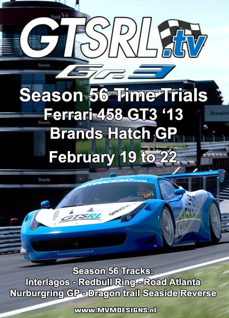 GTSRL Time Trials Gran Turismo 7