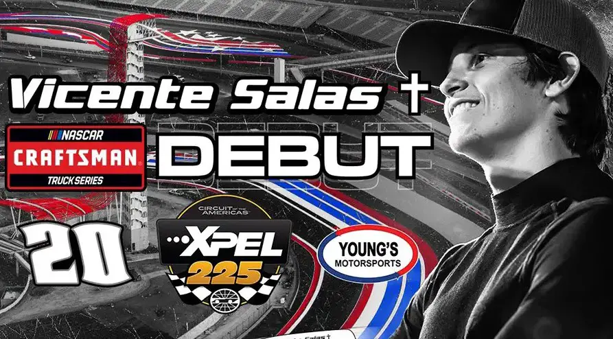 Vicente Salas Takes on NASCAR Truck Debut at COTA
