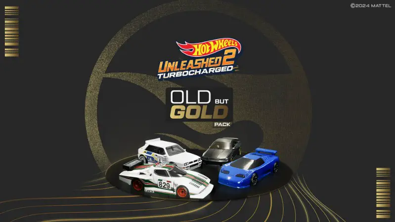 HOT WHEELS UNLEASHED 2 Turbocharged Old But Gold Pack